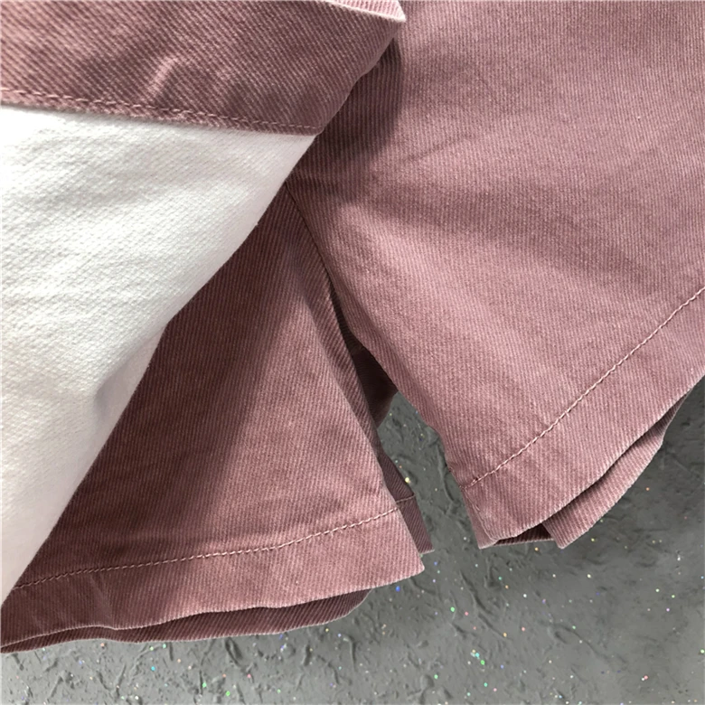 

Summer Spring Women Ladies High Waisted Button Fly Irregular Denim Shorts Skirt , Woman Wide Leg Jeans Shorts Skirts