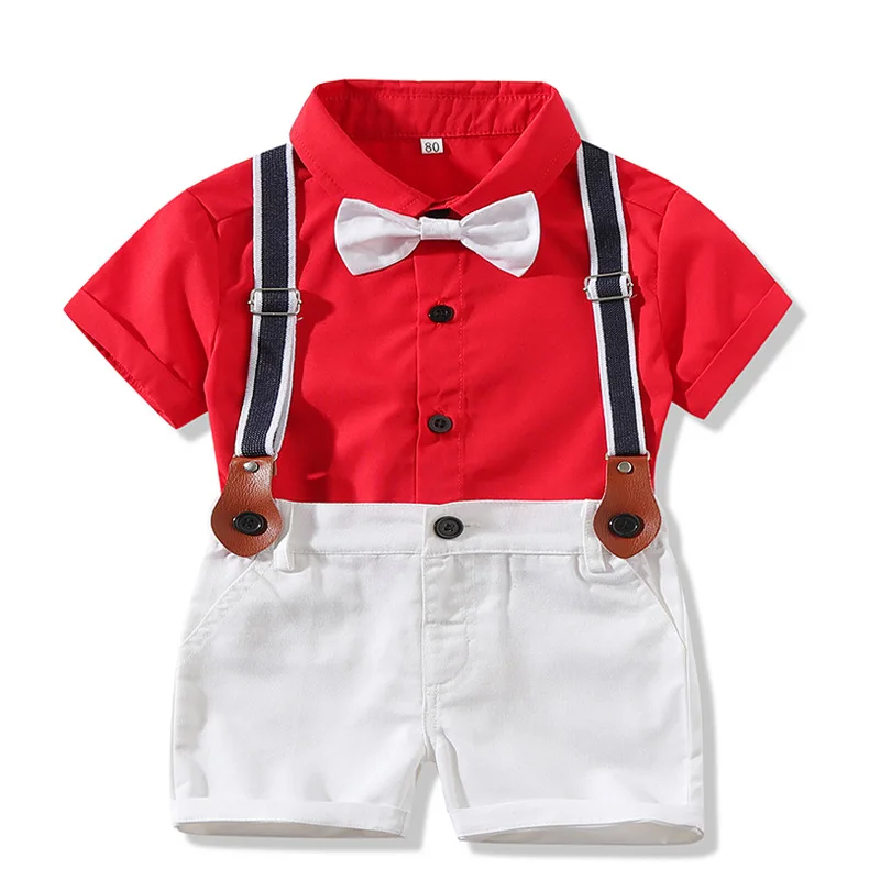 

2020 Baby Boy Clothes Set New Handsome Baby Clothing Summer Toddler Boys Clothing Set Roupa Menino Brand Kids Sets