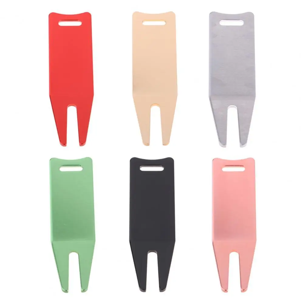 

Portable Golf Divot Repair Tool Fork Ball Marker Pitch Cleaner for Outdoor golf accessories Training Aids