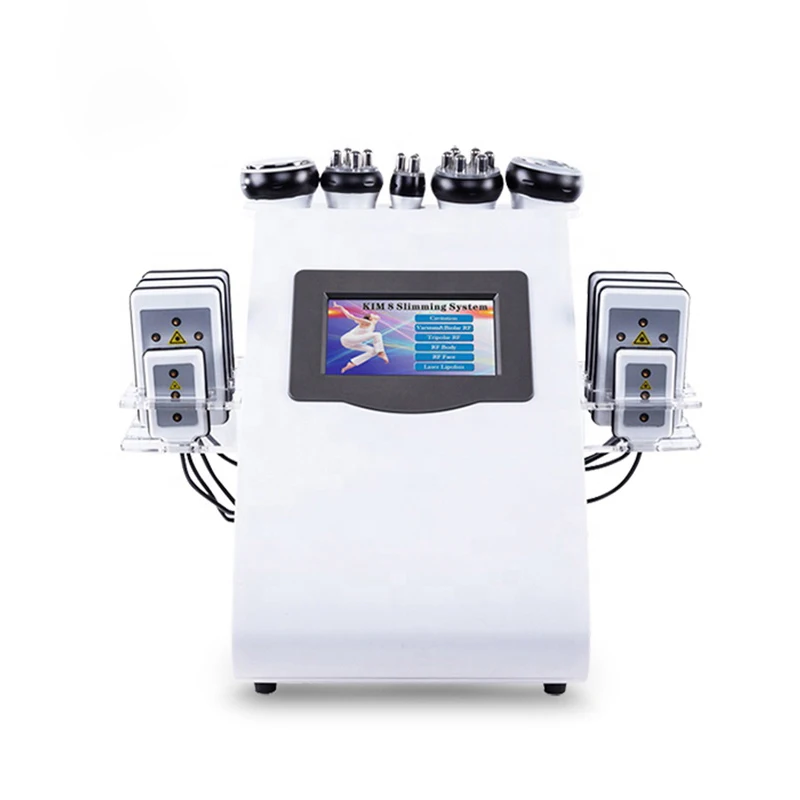 Laser Lipo Machine Face Massager Radio Frequency Skin Tightening Lipo Cavitation Machine