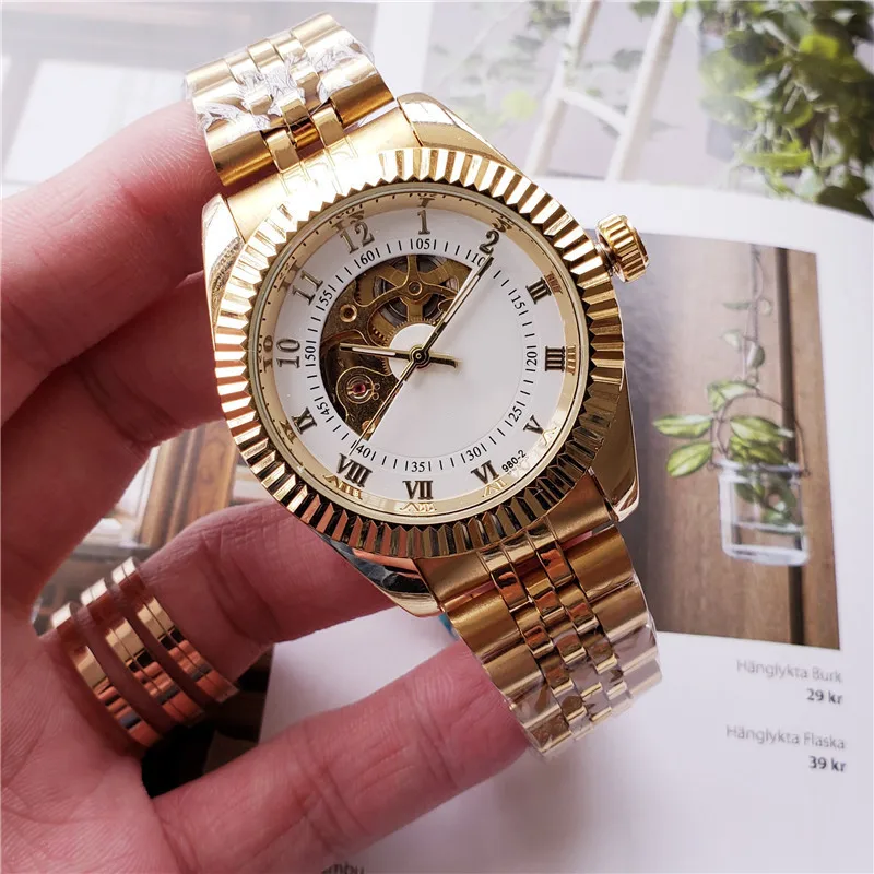 

Men's Watch Brand Watch Quartz Watch Men's Watch Fashion Men's Watch Steel Band Watch Casual Watch Calendar Watch Belt Watch