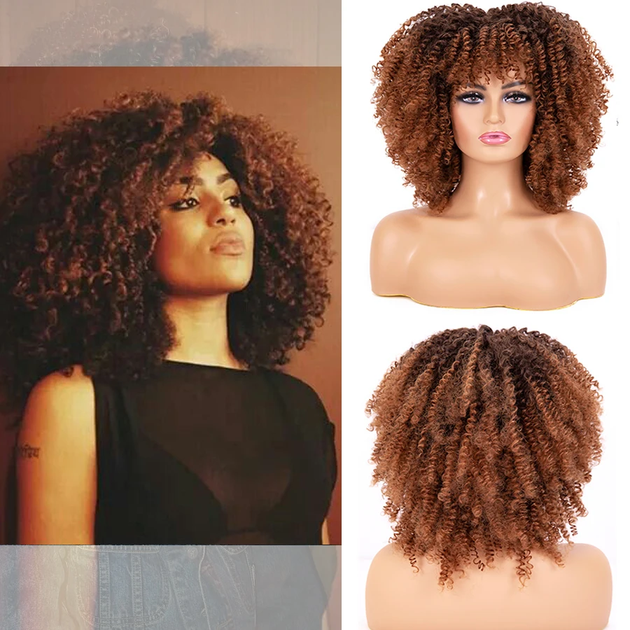 

Мягкий, черный, розовый, холодный парик, волнистый, с эффектом омбре, коричневый, короткий синтетический парик, искусственный, с челкой, безк...