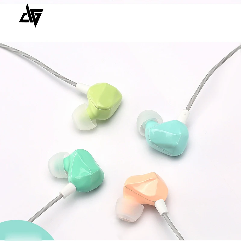 Оригинальные проводные наушники Auglamour F100C Hi Fi вкладыши 3 5 мм металлические с