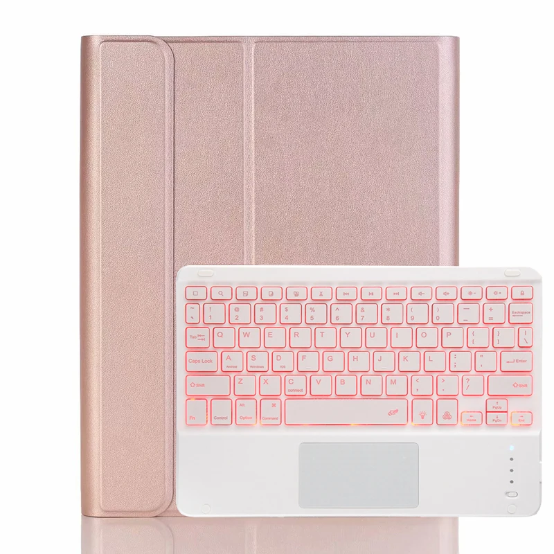Чехол из ТПУ с 7 дюймовой сенсорной клавиатурой для iPad 10 2/Pro 11/Pro 9 7/Pro 5 умный чехол