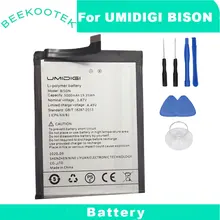 New Original Umidigi BISON Battery 5000mAh Replacement Parts Accessories Accumulators For Umidigi BISON Mobile Phone
