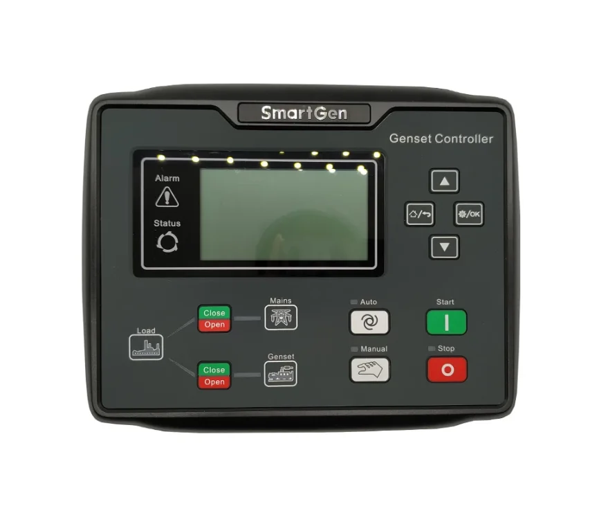 Новый контроллер генератора Smartgen HGM6120NC автоматический стартовый модуль с RS485|display
