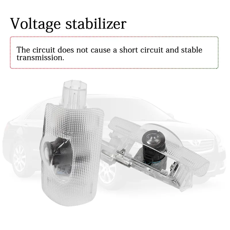 Светодиодный двери автомобиля Шаг вежливости Светильник проектор лампа с