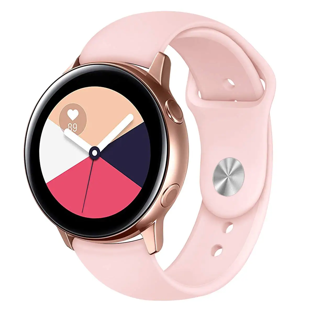 

20mm/22mm strap For Samsung Galaxy watch 4/46mm/42mm/Active 2/correa Gear S3 Silicone bracelet Huawei watch GT 2/2e/pro band