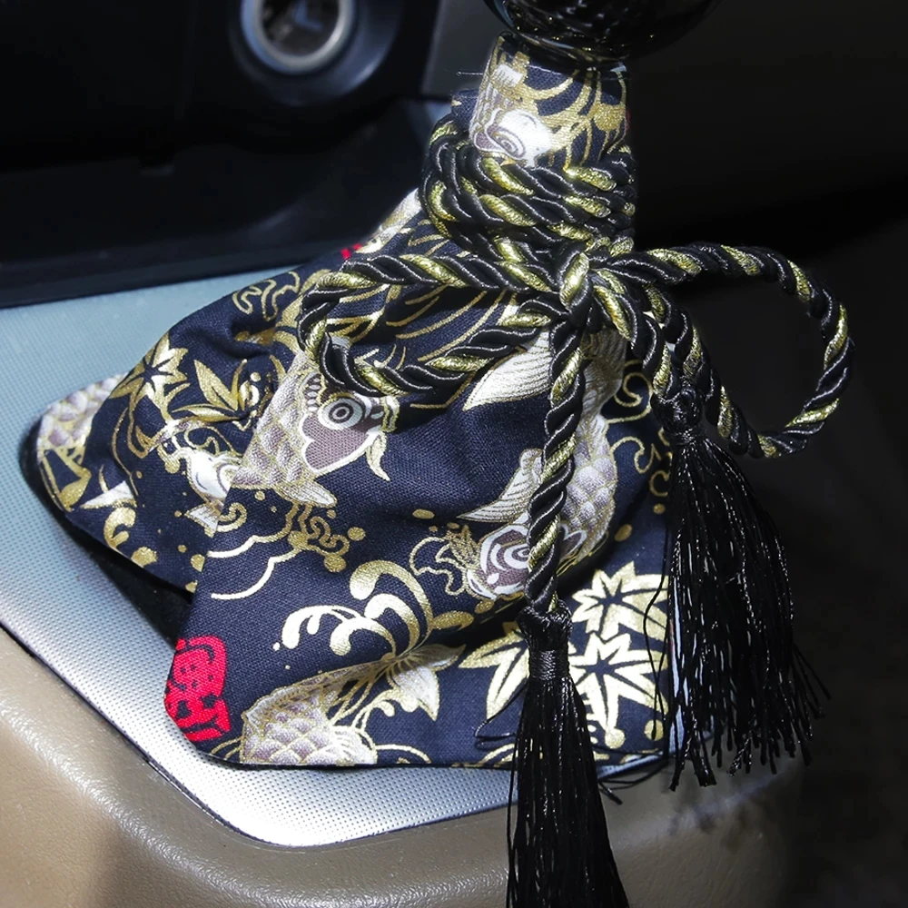 Универсальные автомобильные аксессуары с рисунком тканевая Ручка рычага