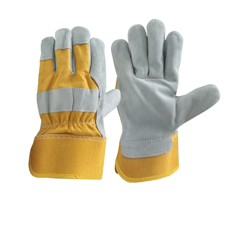 

Leather Work Gloves Men's Working Welding Gloves Safety Protective Garden Sports Wear-resisting Glove for Men Women