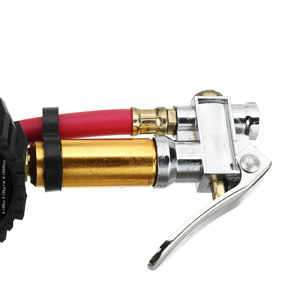 Автомобильный воздушный шиномонтажный насос ЖК-дисплей манометр для шин