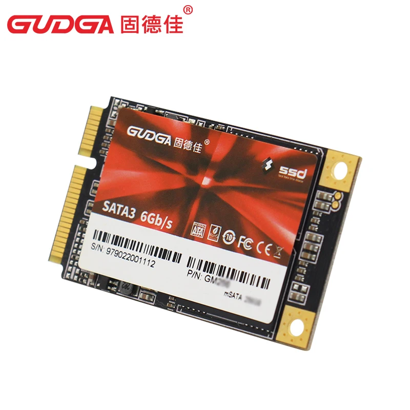 GUDGA SSD 128 ГБ Мини mSATA SATA3 Внутренний твердотельный накопитель Жесткий диск для Acer EC