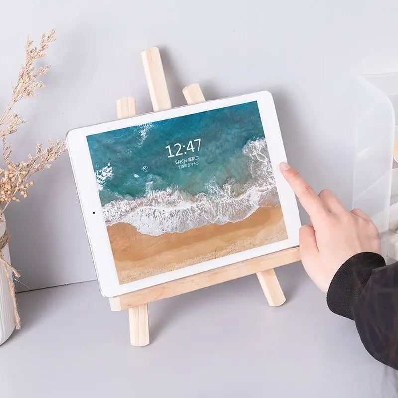 Складной настольный деревянный держатель для iPad планшетов ПК подставка книг