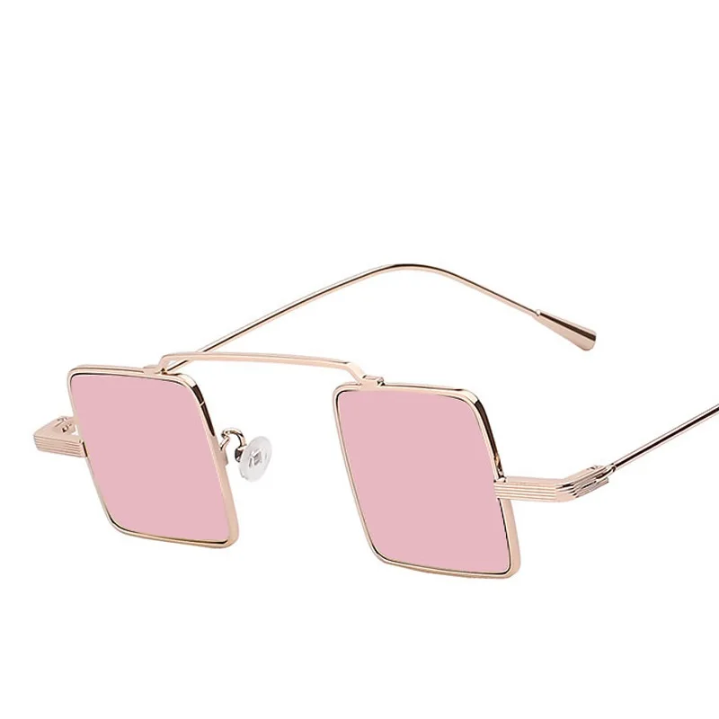 Маленькие квадратные солнцезащитные очки в европейском стиле для мужчин и