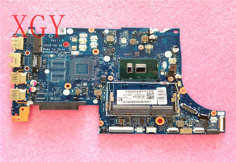 

Abdo FOR Lenovo E31-80 BIVS3/BIVE3 500S-13ISK LA-D061P Laptop motherboard CPU i5 6200U DDR3 placa gráfica integrada 100% test ok