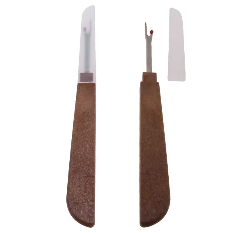 

2021 New 2Pcs Plastic Handle Craft Thread Cutter Seam Ripper Stitch Unpicker Needle Arts Sewing Tools