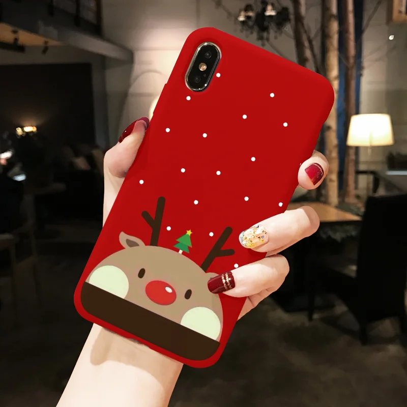 lutoushu Чехол для телефона для iPhone 11 Pro XS Max XR X 10 8 7 6 S 6 S Plus, Роскошная мягкая задняя крышка из ТПУ с изображением животных, красный чехол Fundas для iPhone X, чехол - Цвет: lutoushu