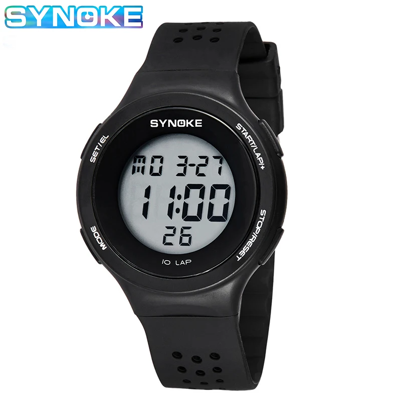 

Часы мужские, цифровые, спортивные, водонепроницаемые, светодиодные, электронные