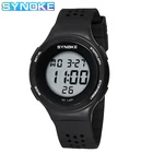 Часы наручные мужские и женские светодиодные, тонкие цифровые водонепроницаемые для спорта на открытом воздухе, с секундомером