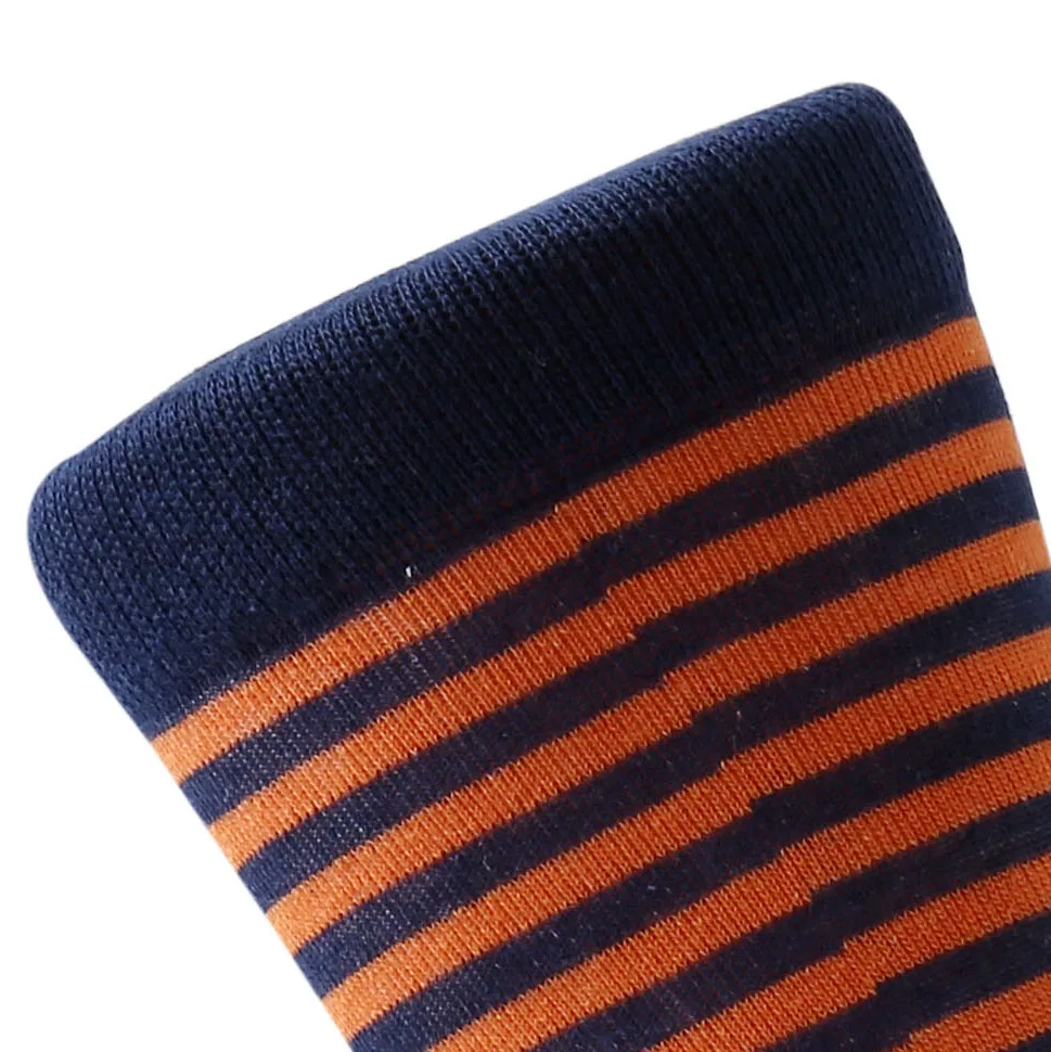 Новинка носки MYORED 5 цветов мужские хлопковые Смешные цветные полосатые модные