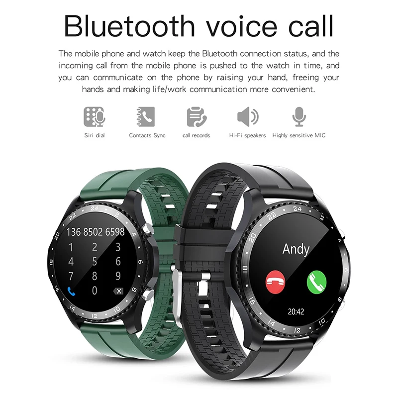 kaihai smartwatch men smart watch mens wristwatch calculator call watches temperature reloj inteligente hombre fitness bracelet free global shipping