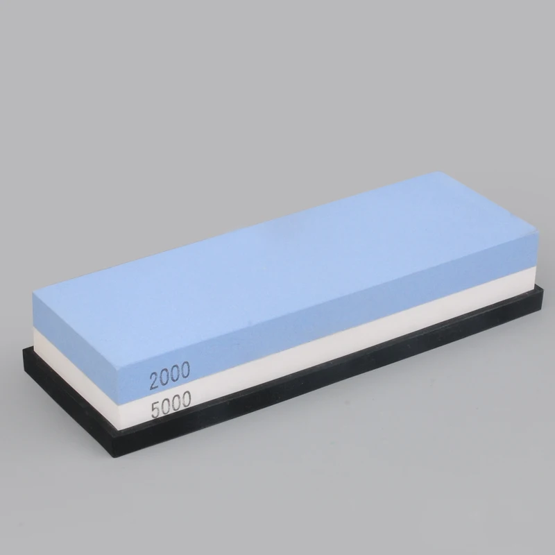 Нескользящая бамбуковая основа двухсторонний точильный брус для ножей кухонные