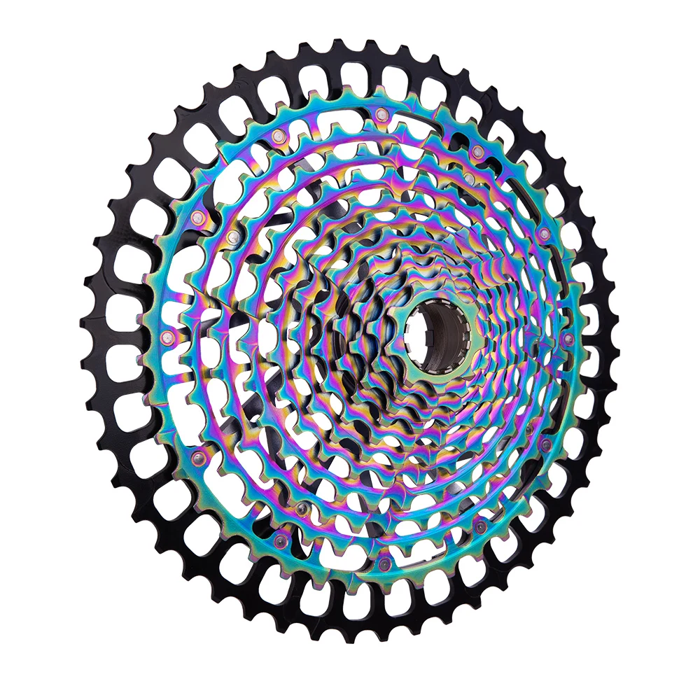 

Кассета ZTTO MTB, 12 Скоростей, 11 9-50T, Ультралегкая кассета Ultimate Pro XD Rainbow 385g ZTTO ulpro, 11 скоростей, 9-50, 12 s K7, цветная