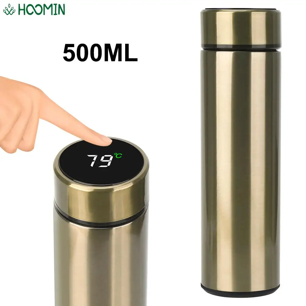 Термос из нержавеющей стали IPX7 500 мл умная изоляционная чашка водонепроницаемый