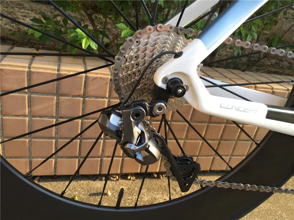 Newest NJWH Colnago CONCEPT full Bicycle Complete carbon road bike With R8010 groupset 50mm carbon wheelset A271 hubs UPS