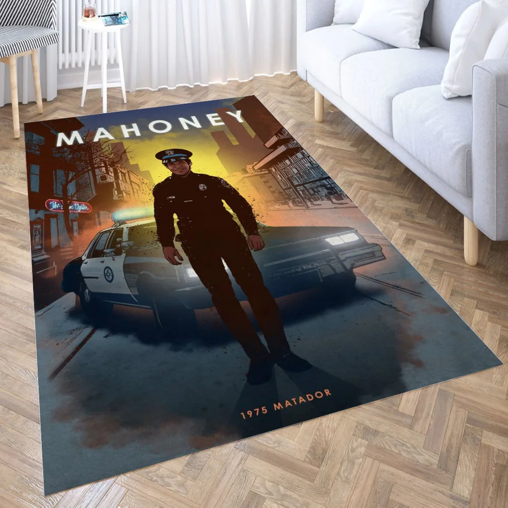 

Officer Mahoney 3D Printing Room Bedroom Anti-Slip Plush Floor Mats Home Fashion Carpet Rugs New Dropshipping