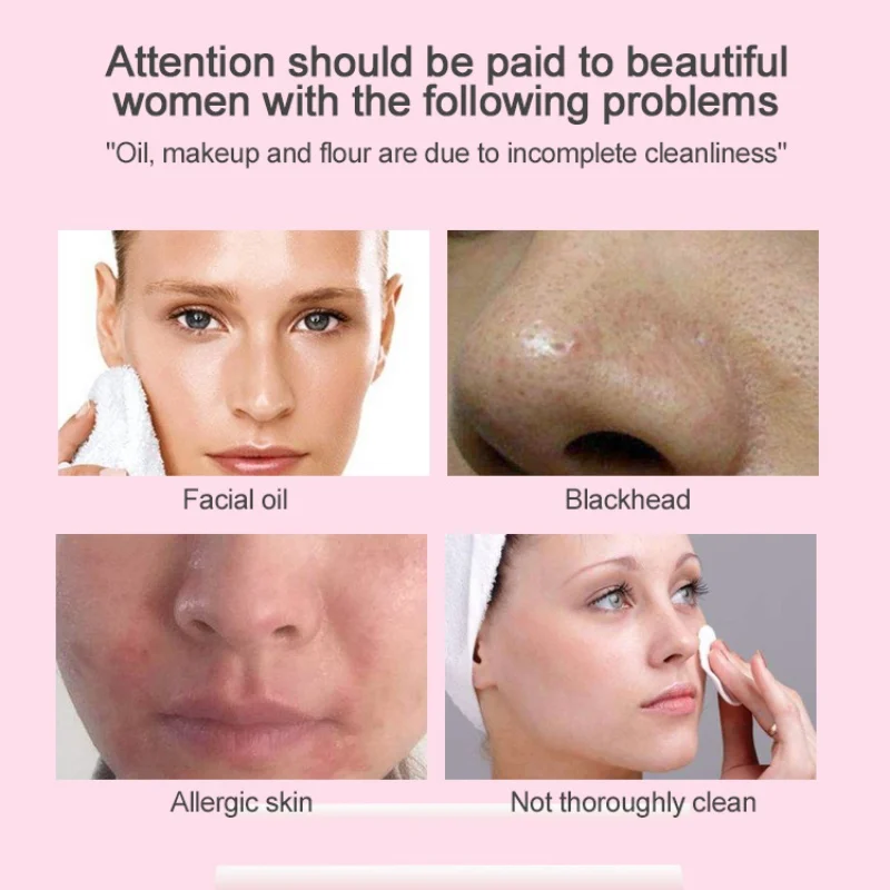 Электрические устройства для очистки лица щетка глубокой водостойкая