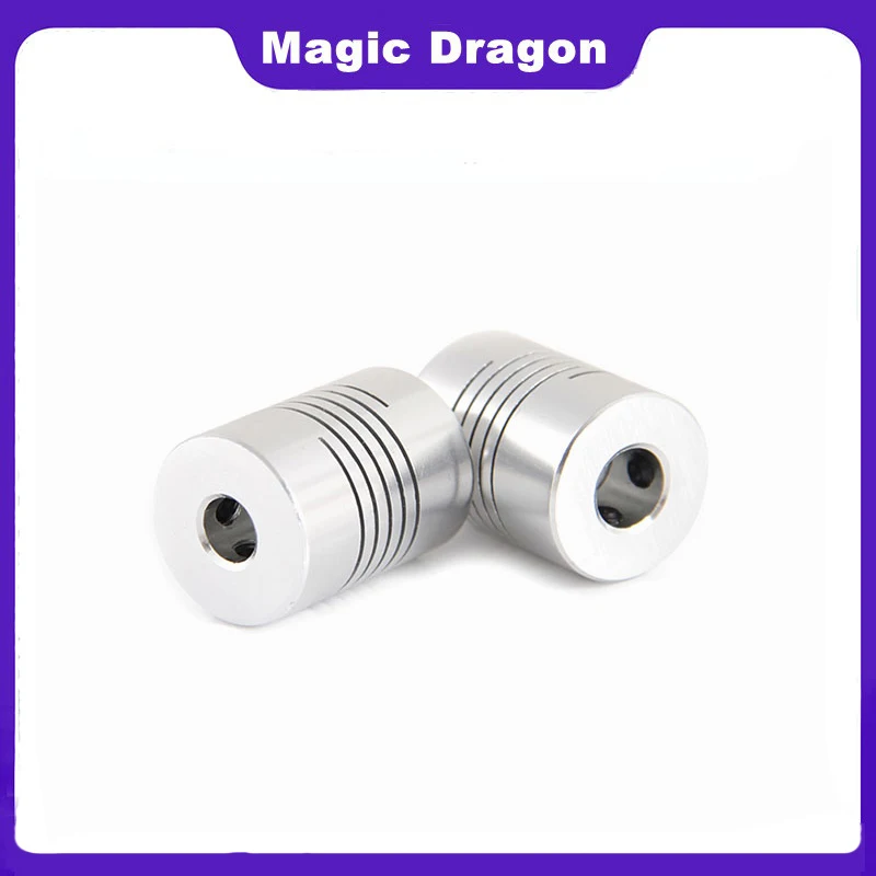 Высококачественные 2 шт. алюминиевые CNC шаговые двигатели гибкие соединения D25 L30