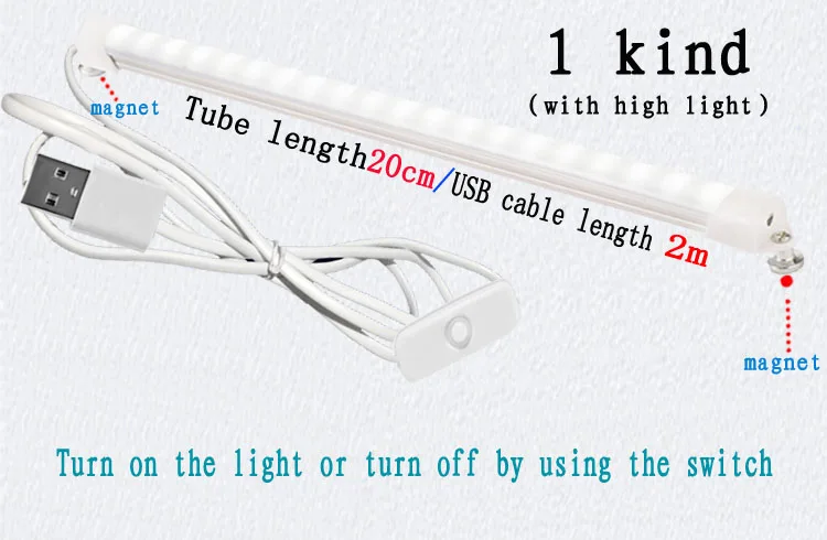 Светодиодсветильник Настольная лампа с клипсой для чтения и 3 режима работы 5 Вт В