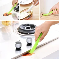 kitchen gas stove double end cleaning scraper creative multifunctional decontamination slot scraping clean gadget can opener