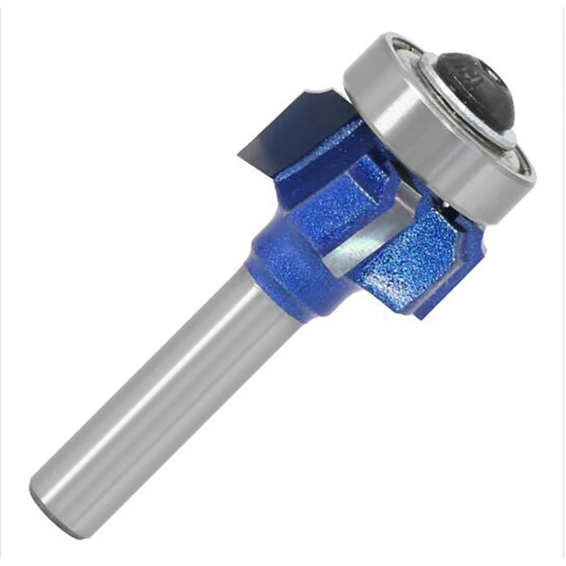 

3Pcs 8mm Shank Woodworking Milling Cutter R1mm R2mm R3mm & 3Pcs 8mm Shank Entry Interior Tenon Door Router Bit Set