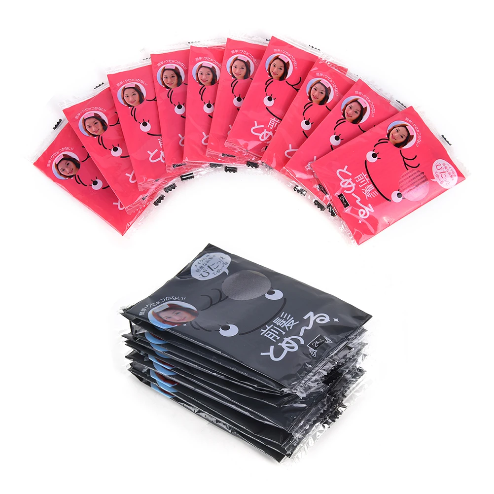 

10pcs Fashion Magic Paste Posts Magic Tape Fringe Hair Bang Patch Bangs Hair Sticker Clip Bangs Fixed Seamless