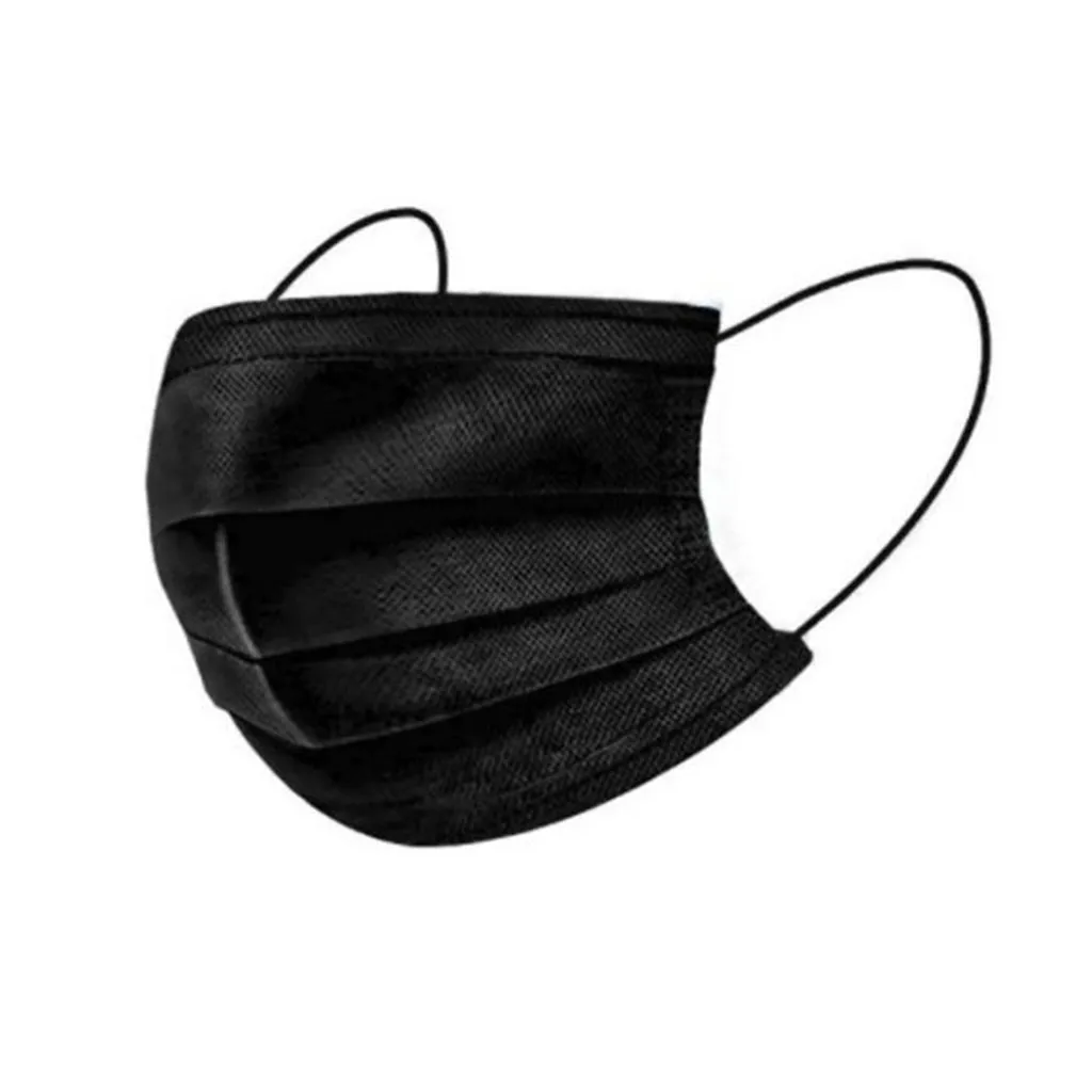 Быстрая доставка яркая 4-слойная серая черная маска маски со спинкой для лица