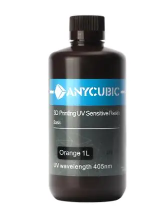 ANYCUBIC печатный материал 405nm смола для фотона lcd чувствительный к ультрафиолету нормальный 500 мл/1л жидкий 3d принтер 6 цветов УФ смола