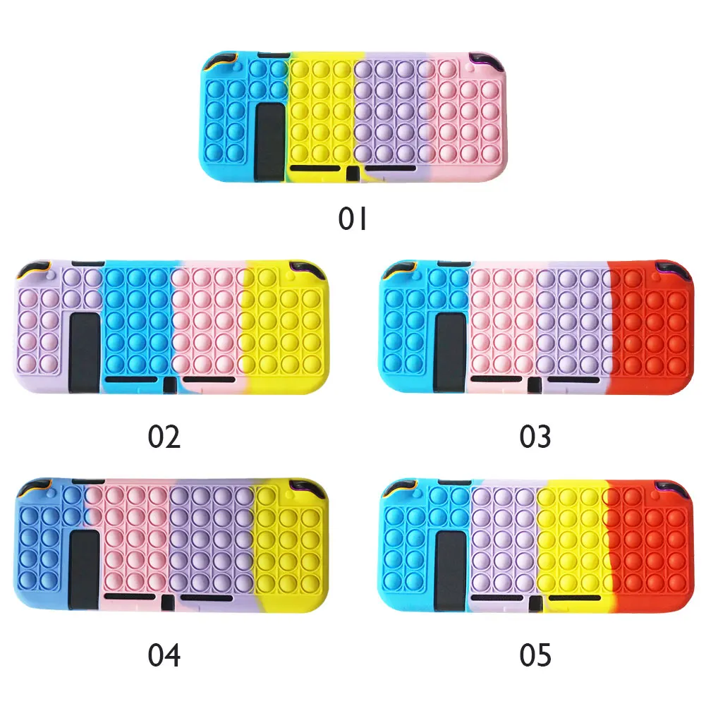 Силиконовый мягкий защитный чехол для игровой консоли Nintendo NS Switch | Электроника