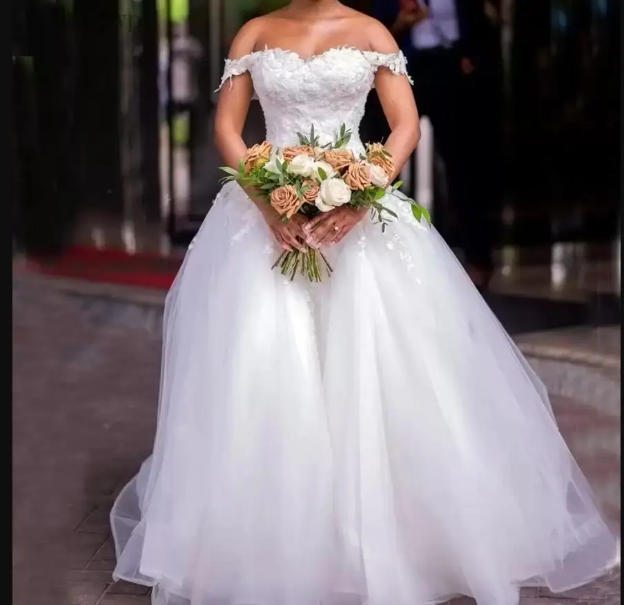 

Женское свадебное платье с баской, белое платье с длинным рукавом, Высоким Разрезом сбоку и драгоценной горловиной, платье для невесты, плат...