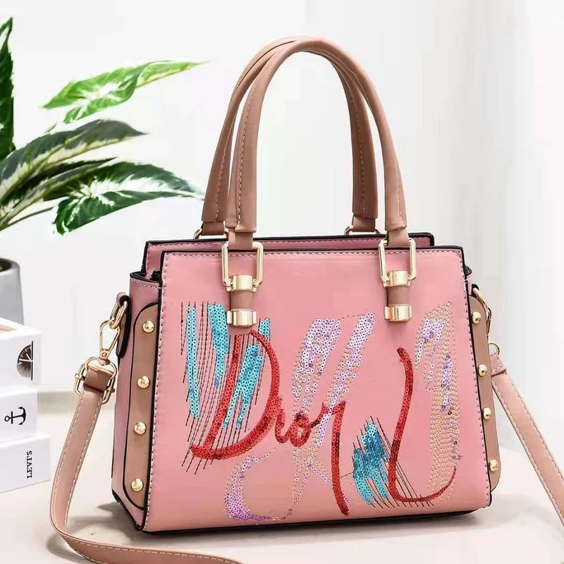 

Tote Bags for Women 2021 New Fashion All-match Hit Color Handbag Ladies One-shoulder Diagonal Bag Top Quality Luxury Brand Cc Gg