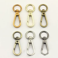 5pc 13mm old gold bronze metal buckles lobster clasp swivel trigger clips snap hook for bag strap leather craft diy accessories
