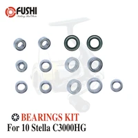 fishing reel stainless steel ball bearings kit for shimano 10 stella c3000hg c3000s 02434 02790 spinning reels bearing kits