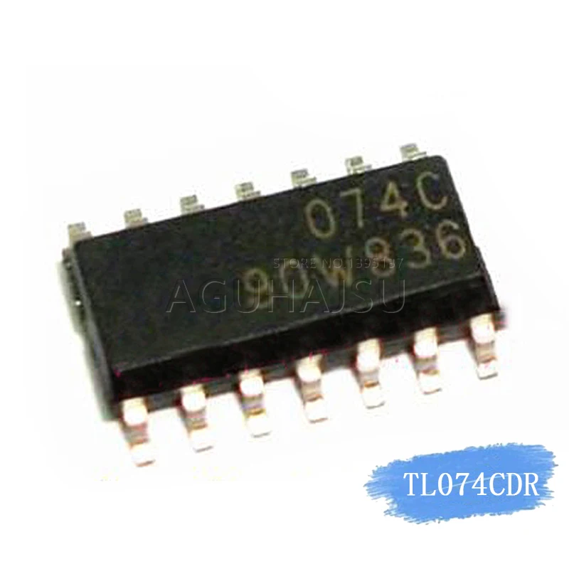 

10 шт./лот TL074CDR TL074C TL074 SOP-14 новый оригинальный