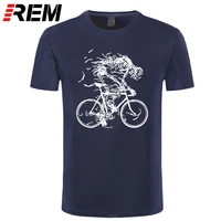 rem skeleton skull cycle t shirt short sleeve o neck graphic tees novelty 100 cotton t shirts funny plus size tops for men