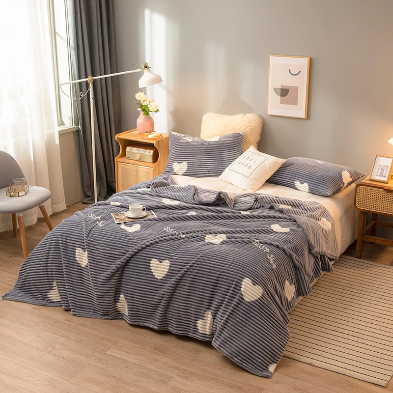 2 ярусное Фланелевое многофункциональное покрывало безвредное для кожи одеяло