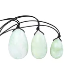 Нефритовое яйцо Xiuyan, Нефритовое яйцо, Женский фитнес-аппарат Кегеля, вагинальный шарик для подтяжки мышц, нефритовый массажер, яйцо Кегеля