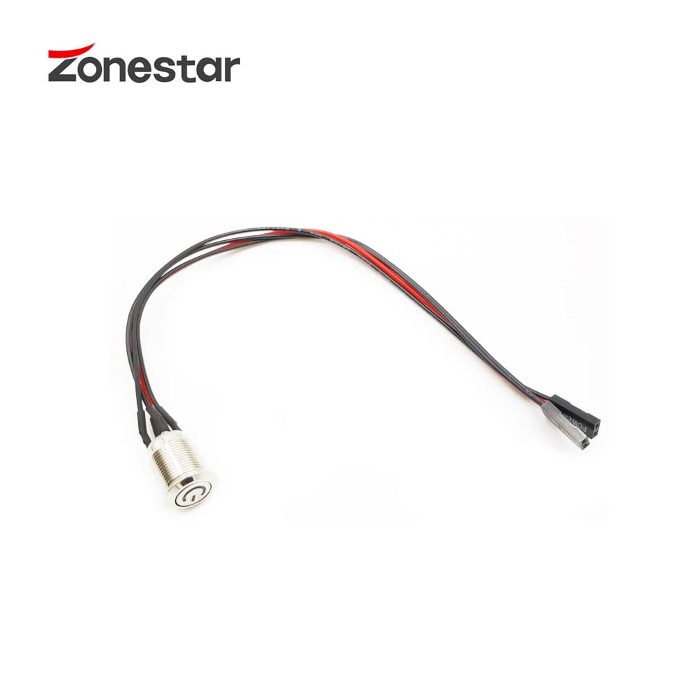 Металлическая кнопка питания Автоматическое выключение после печати диаметр 12