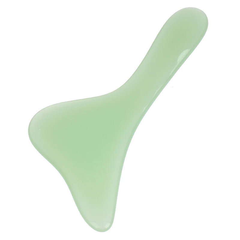 

Массажер для лица Gua Sha, каменная доска для соскабливания, массажер для лица и глаз, акупунктура, терапия, релаксация тела, инструмент для гуа...