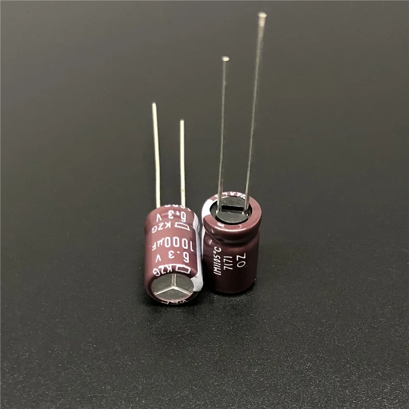 100 шт. 1000 мкФ 6 3 В NCC KZG 8x12 мм 6.3V1000uF супер низкий ESR PC материнская плата конденсатор |